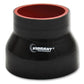 Vibrant 4 Ply Reducer Coupling 5in x 4in x 4.5in Long (BLACK)