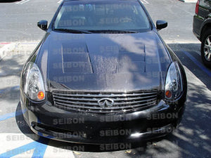 Seibon TS Carbon Fiber Hood 2003-2007 Infiniti G35 Coupe