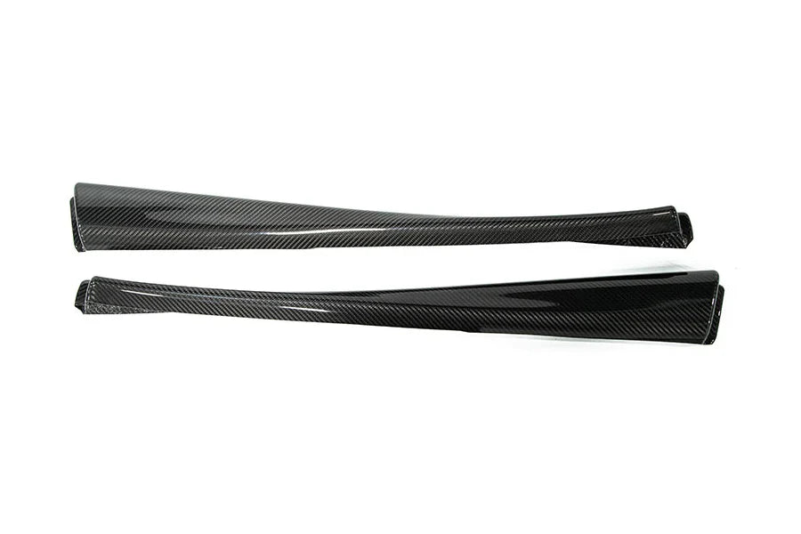 OLM CF Upper Front Door Panels - 2022+ Subaru WRX