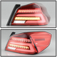 Spyder Light Bar LED Tail Lights - Red / Clear 2015-2021 Subaru WRX / 2015-2021 STI