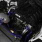 HPS Performance Intercooler Charge Pipe Kit (Cold and Hot Side) with Blue Boots, Polished, 17-102P