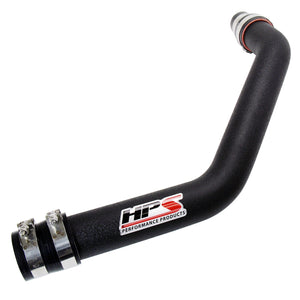 HPS Performance Upper Intercooler Charge Pipe Kit Black 17-103WB