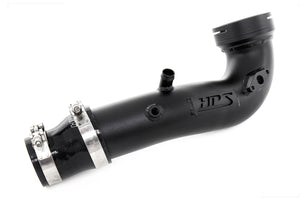 HPS Performance Intercooler Charge Pipe Kit Cold Side Black 17-127WB