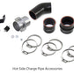 HPS Performance Intercooler Charge Pipe Kit (Hot Side), Polished, 17-128P