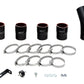 HPS Performance Intercooler Charge Pipe Kit (Cold and Hot Side), Black, 17-153WB