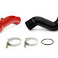 HPS Cold Side Charge Pipe with CAC Hose Intercooler Boot, Red, 17-155R