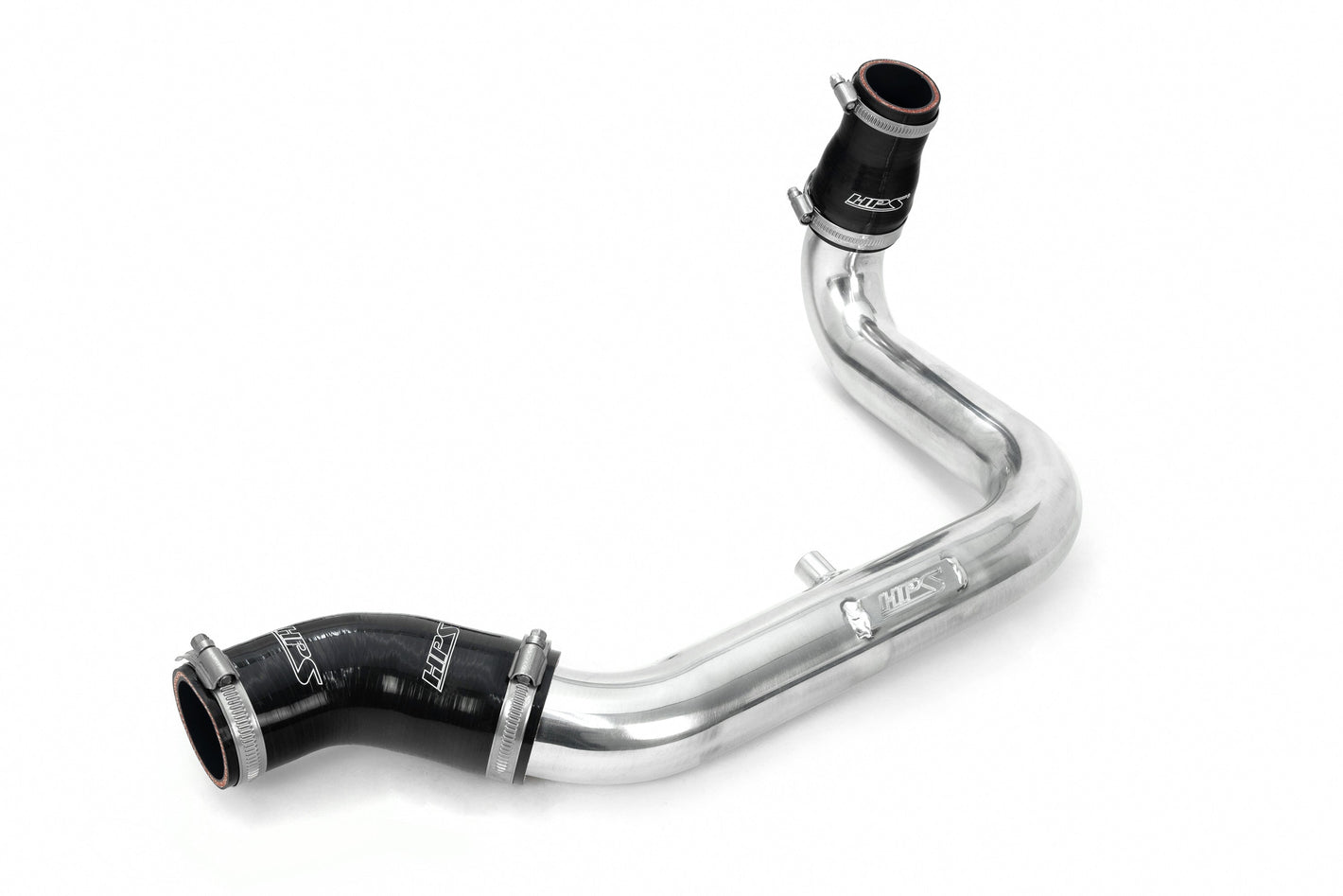 HPS Performance Intercooler Charge Pipe Kit Hot Side Polished 17-165P