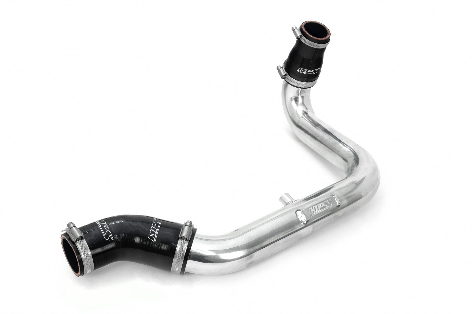 HPS Performance Intercooler Charge Pipe Kit Hot Side Polished 17-165P