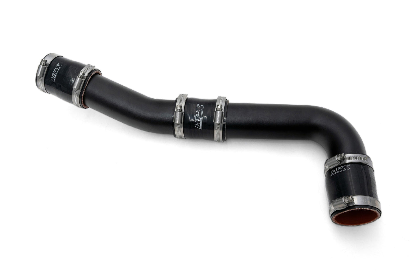 HPS Performance Intercooler Charge Pipe Kit Cold Side Black 17-166WB