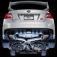 AWE Tuning Subaru STI VA / WRX GV / STI GV Sedan Touring Edition Exhaust - Chrome Silver Tip (102mm)