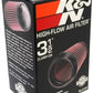 K&N Filter Universal Rubber Filter 3 1/2 inch Flange 4 5/8 inch Base 3 1/2 inch Top 7 inch Height