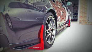 Rally Armor UR Red Mud Flap w/ White New Era Logo 2015-2021 WRX/STI