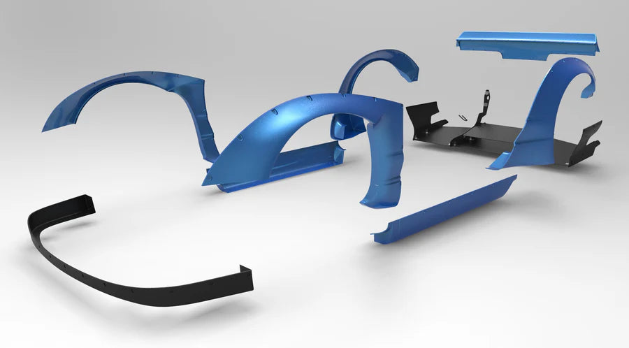 Pandem x Rocket Bunny V2 Widebody Kit 1989-1994 Nissan 240SX / Silvia Coupe (S13)