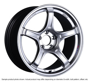 SSR GTX03 18x9.5 5x114.3 12mm Offset Platinum Silver