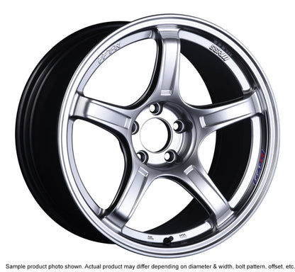 SSR GTX03 18x10.5 5x114.3 22mm Offset Platinum Silver