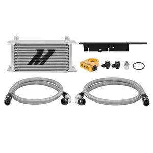 Mishimoto Thermostatic Silver Oil Cooler Kit 2003-2009 Nissan 350Z / 2003-2007 Infiniti G35 (Coupe Only)