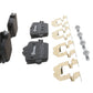 Brembo OE 2022 BMW i4/19-22 Z4/20-22 Toyota GR Supra PRIME Low-Met Brake Pad - Rear