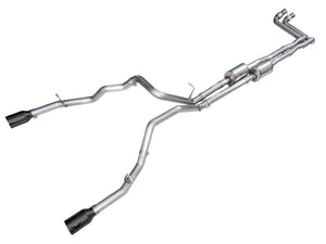 AWE Tuning 2025+ RAM 1500 3.0TT Rebel 0FG Cat-Back Exhaust w/ Diamond Black Tips