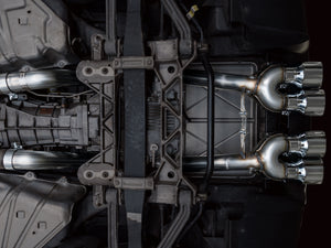 AWE Tuning C6 Chevrolet Corvette Z06/ZR1 Track Edition Axle-back Exhaust w/ Chrome Silver Tips
