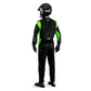Sparco Suit Futura Size 64 Black/Green
