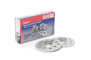H&R Trak+ 30mm DRA Spacer Bolt Pattern 5/112 66.5mm CB Bolt Thread 14x1.5 - Black