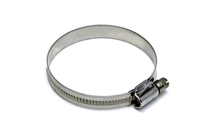 HPS Stainless Steel Embossed Hose Clamps Size 40 6pc Pack 2" - 3" (51mm-76mm)