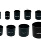 GReddy 34mm x 60mm Silicone Straight Hose - Black