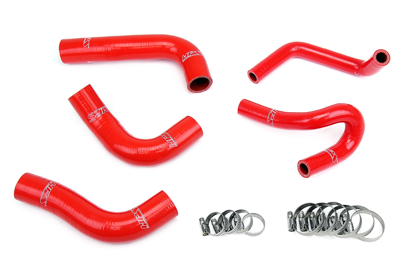 HPS Performance Silicone Hose Kit - Radiator and Heater Hose 57-1412-RED