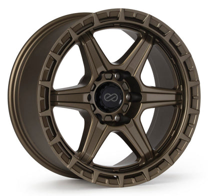 Enkei Trail-Finder 20x9 / 6x139.7 BP / ET20 / 106.1mm Bore - Matte Bronze Wheel