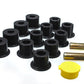 Energy Suspension 6/86-97 Nissan 720 & Hardbody Pickup 2WD Black Rear Leaf Spring Bushing Set