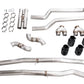AWE BMW G90/G99 M5 Track Edition Catback Exhaust - Diamond Black Tips