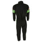 RaceQuip Green Trim SFI-1 JR. Suit - Kids Small