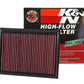 K&N 15-17 Nissan NP300 L4-2.3L DSL Drop In Air Filter