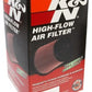 K&N Universal Clamp-On Air Filter 4in FLG / 6in B / 4in T / 7in H