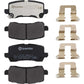 Brembo OE 17-20 Acura MDX/14-20 RLX/15-20 TLX/18-24 Honda Odyssey PRIME Low-Met Brake Pad - Rear