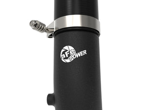 aFe BladeRunner 3in Aluminum Hot Charge Pipe BlackRAM Diesel Trucks 25-26 L6-6.7L (td)