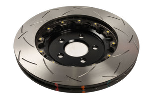 DBA 24-26 Ford Mustang (390mm Front Rotor) Rear 5000 Series Slotted Rotor (w/Black Hat)