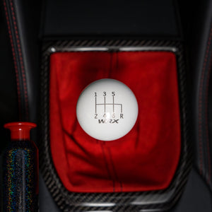 Billetworkz Weighted Shift Knob - 6 Speed WRX Standard Engraving - Subaru WRX 2015-2025