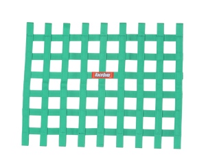 RaceQuip Green Ribbon Window Net