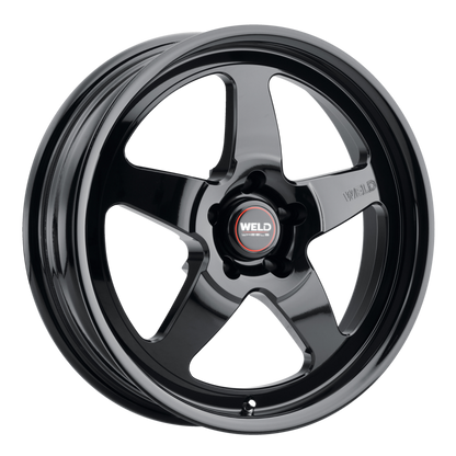 Weld 18x5 Ventura Drag 5x120 ET-26 BS 1.97 Gloss Black 78.1