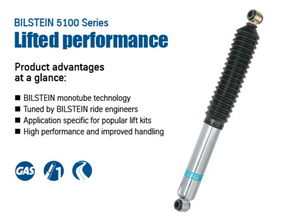 Bilstein 5100 Series 17-19 Nissan Titan Front 46mm Monotube Shock Absorber