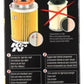 K&N Oil Filter OIL FILTER; AUTOMOTIVE