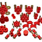 Energy Suspension 74-78 Nissan 260Z/280Z Red Hyper-Flex Master Bushing Set