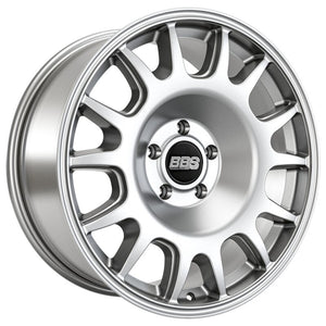 BBS TS-R 20x9in - 5x130 - 84.1 CB - ET25 - Satin Silver Wheel