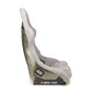 NRG FRP Bucket Seat ULTRA Edition - Large (Grey Alcantara/Pearlized Back)