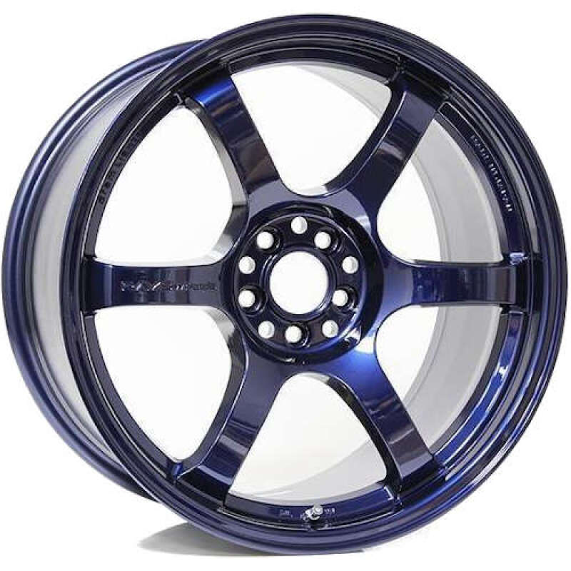 Gram Lights 57DR 18x9.5 +22 5x114.3 Eternal Blue Pearl Wheel (Min Order Qty 20)