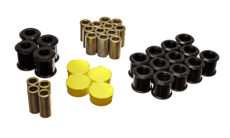 Energy Suspension Black Rear Control Arm Bushing Set 1989-1994 Nissan 240SX (S13)