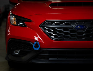 Mishimoto Blue Front Tow Hook 2022+ Subaru WRX