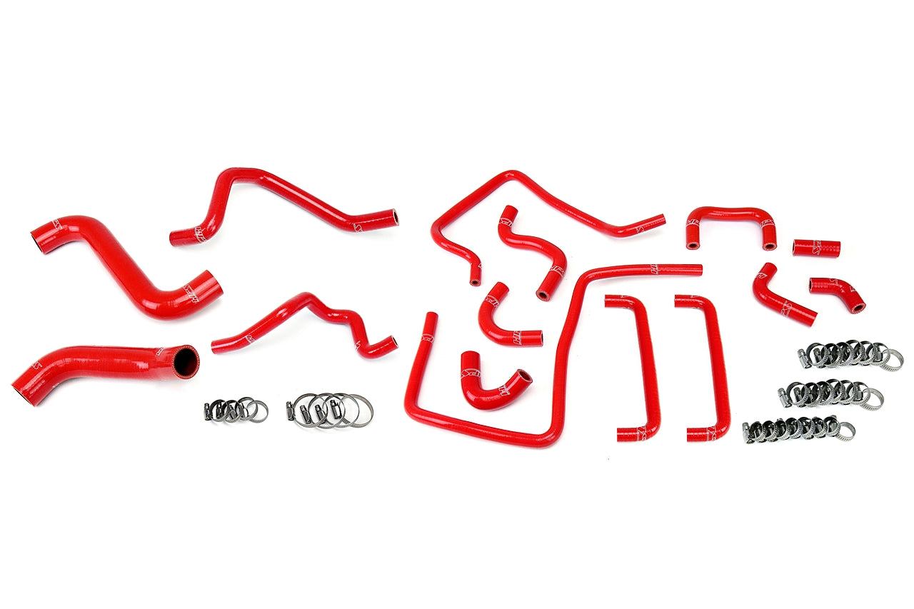 HPS Performance Silicone Hose Kit - Radiator, Heater and Ancillary Hose 57-1815-RED