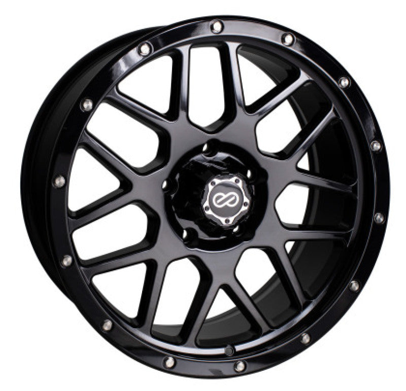 Enkei Matrix 18x9 6x139.7 10mm Offset 108mm Bore Black Wheel